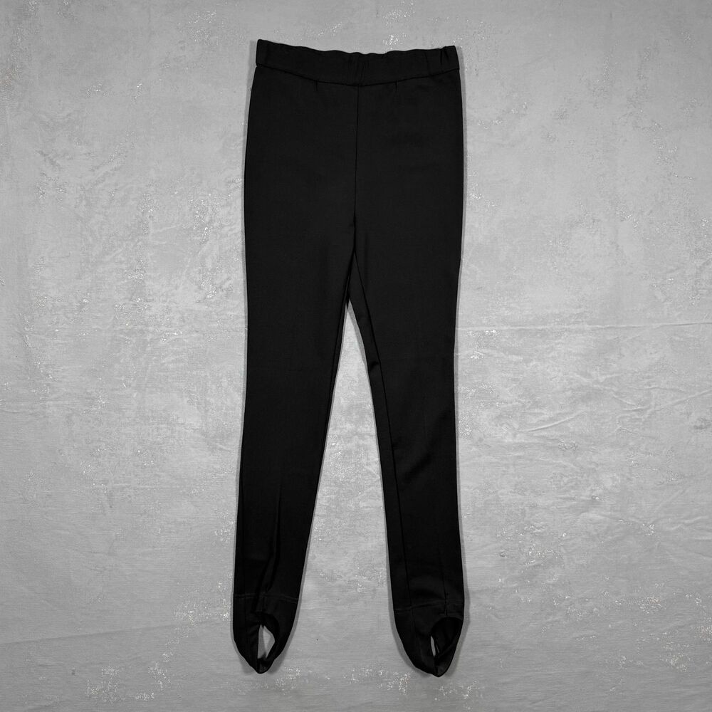 Marni Black Slim Fit Jodphur Stirrup Pants Women's Size 40, US 6